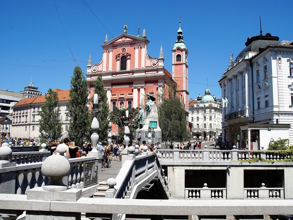 Bekende brug Ljubljana